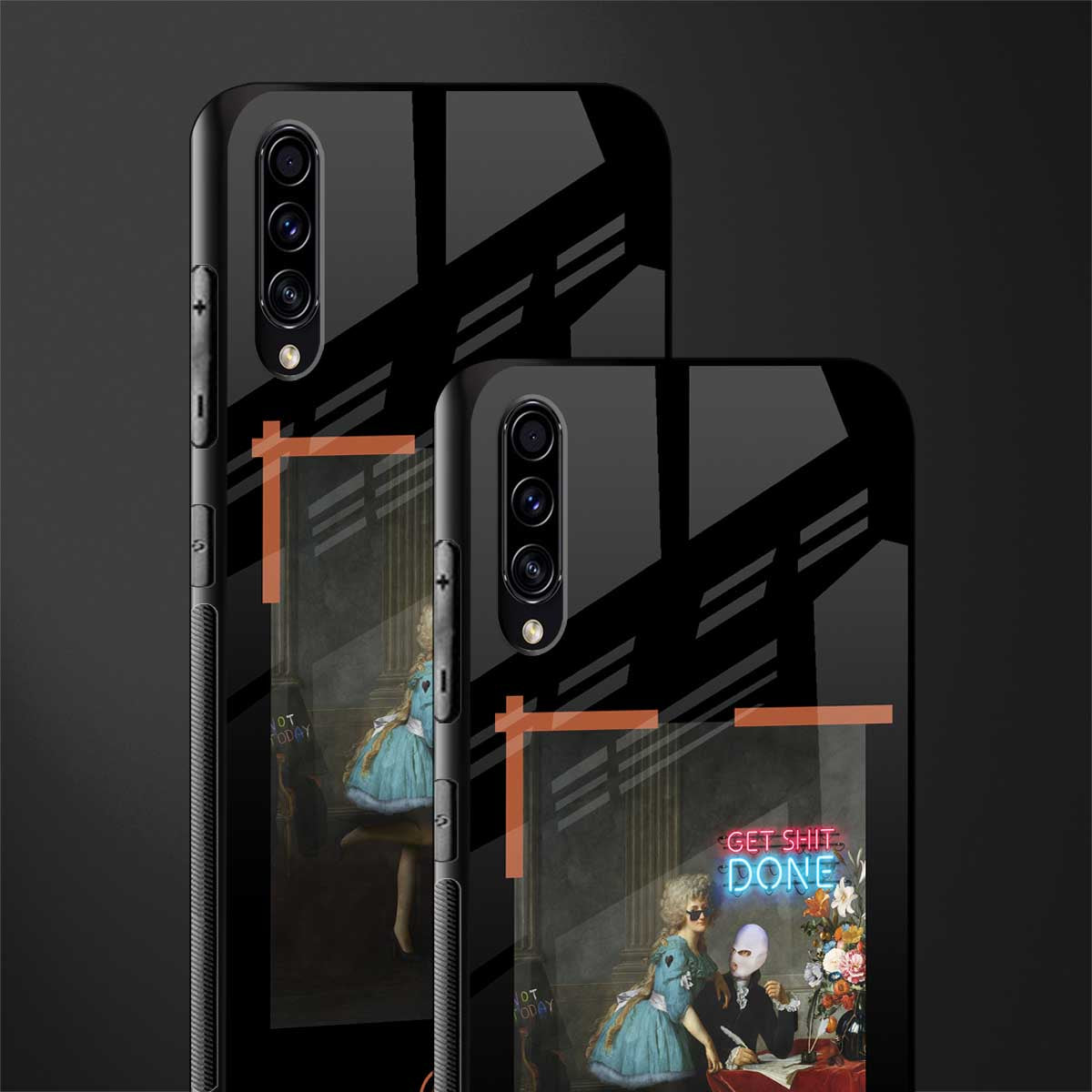 get shit done glass case for samsung galaxy a50s image-2