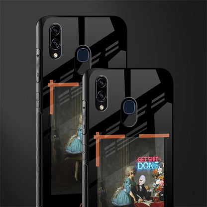 get shit done glass case for samsung galaxy a30 image-2