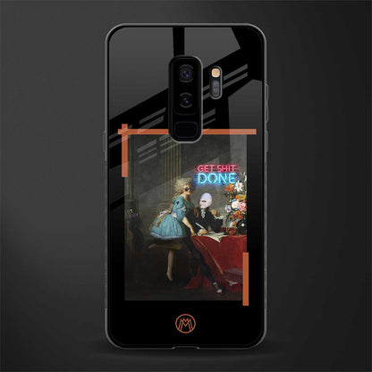get shit done glass case for samsung galaxy s9 plus image