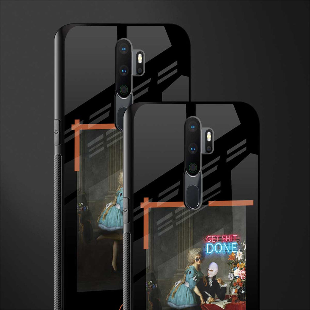 get shit done glass case for oppo a5 2020 image-2