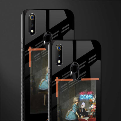 get shit done glass case for realme 3i image-2