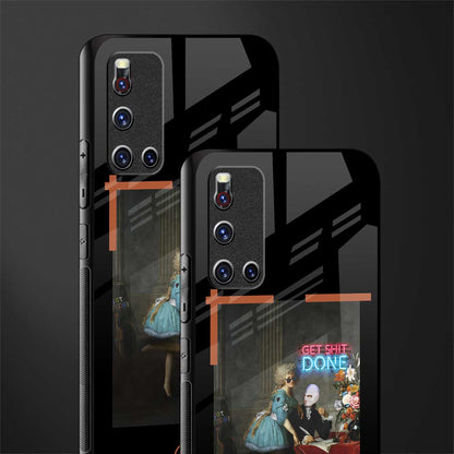 get shit done glass case for vivo v19 image-2