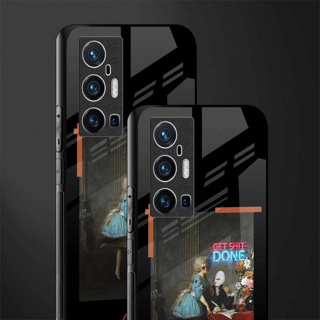 get shit done glass case for vivo x70 pro plus image-2
