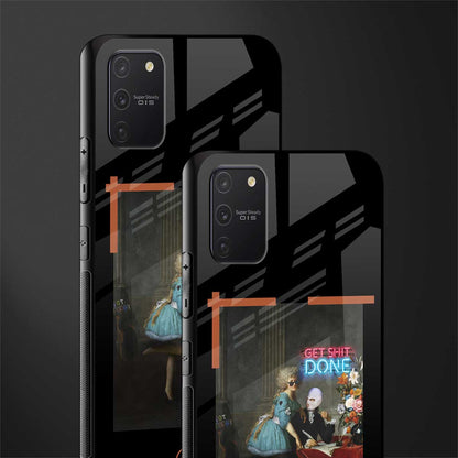 get shit done glass case for samsung galaxy a91 image-2