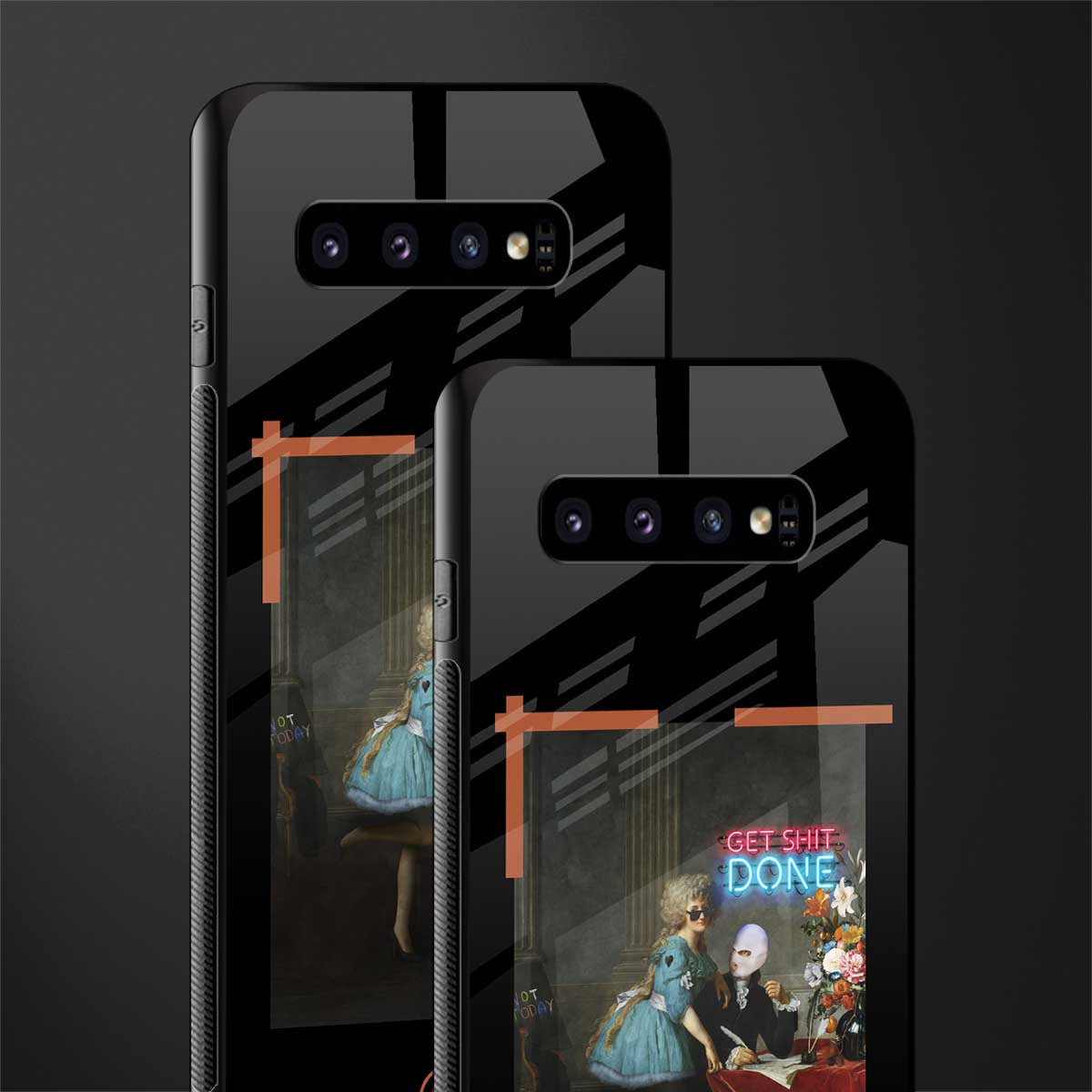 get shit done glass case for samsung galaxy s10 image-2