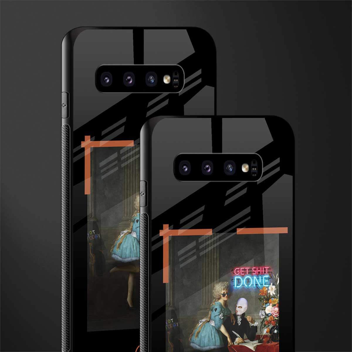 get shit done glass case for samsung galaxy s10 plus image-2