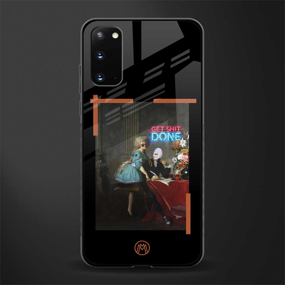 get shit done glass case for samsung galaxy s20 image