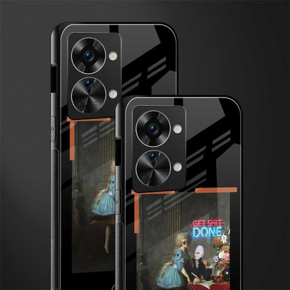 get shit done glass case for phone case | glass case for oneplus nord 2t 5g