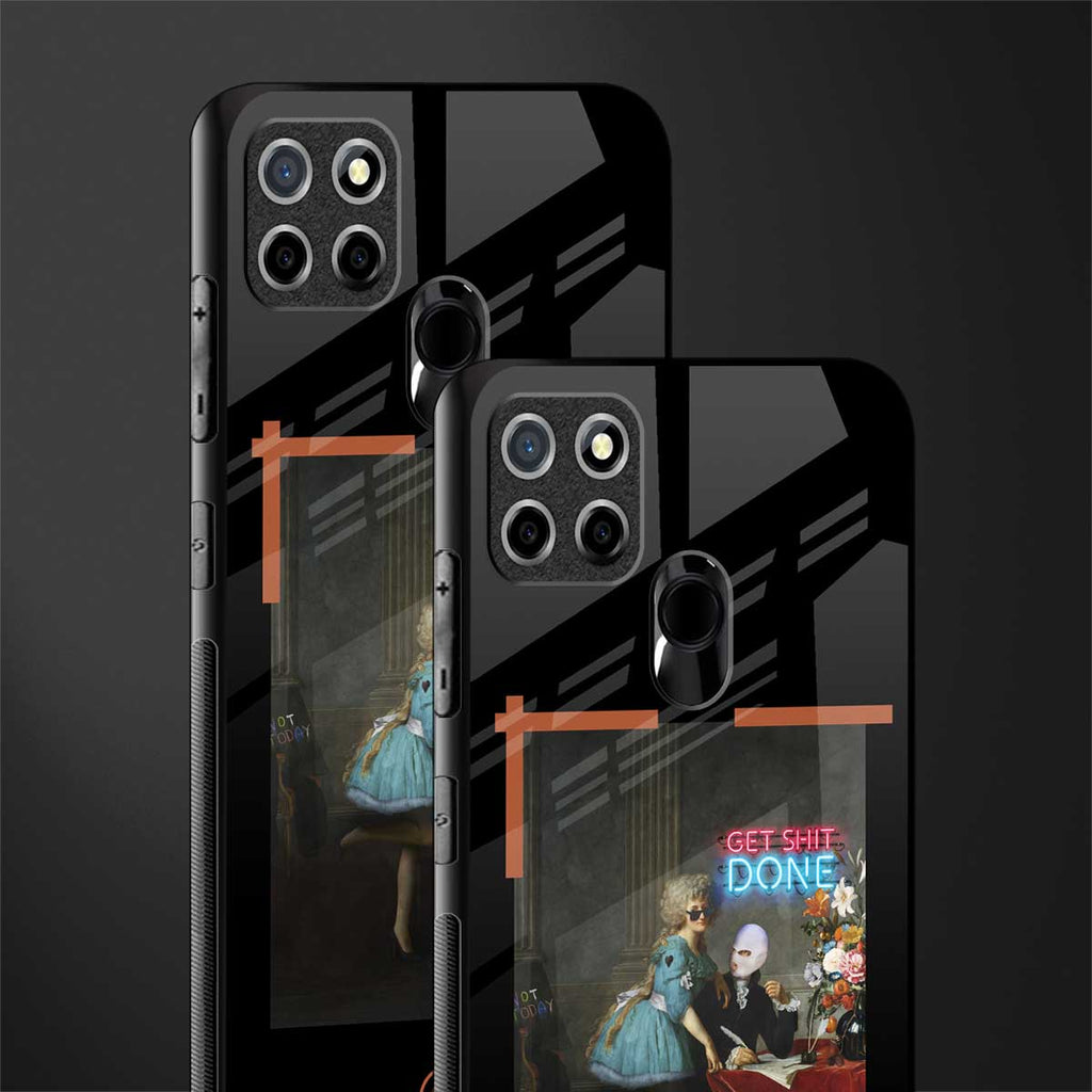 get shit done glass case for realme narzo 20 image-2