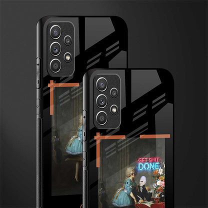 get shit done glass case for samsung galaxy a72 image-2