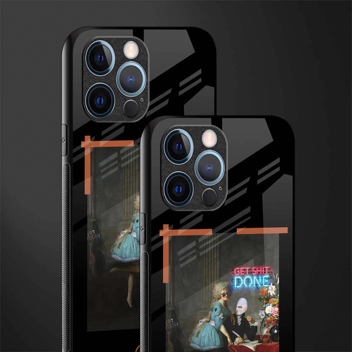 get shit done glass case for iphone 12 pro image-2