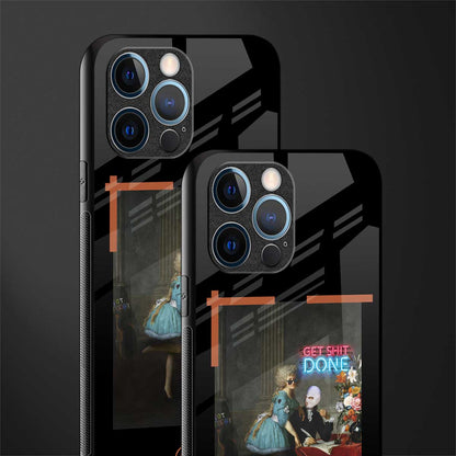 get shit done glass case for iphone 12 pro image-2