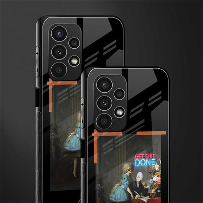 get shit done back phone cover | glass case for samsung galaxy a13 4g
