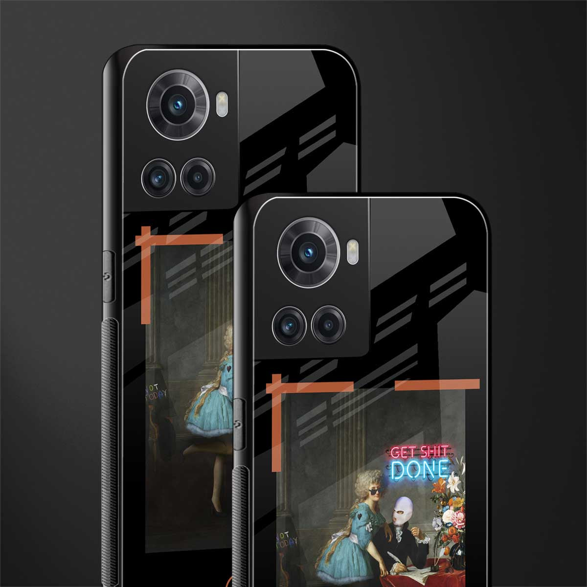 get shit done back phone cover | glass case for oneplus 10r 5g