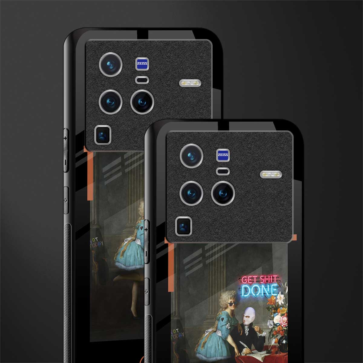 get shit done glass case for vivo x80 pro 5g image-2
