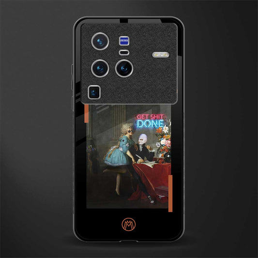 get shit done glass case for vivo x80 pro 5g image
