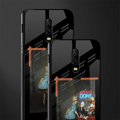 get shit done glass case for oneplus 6t image-2