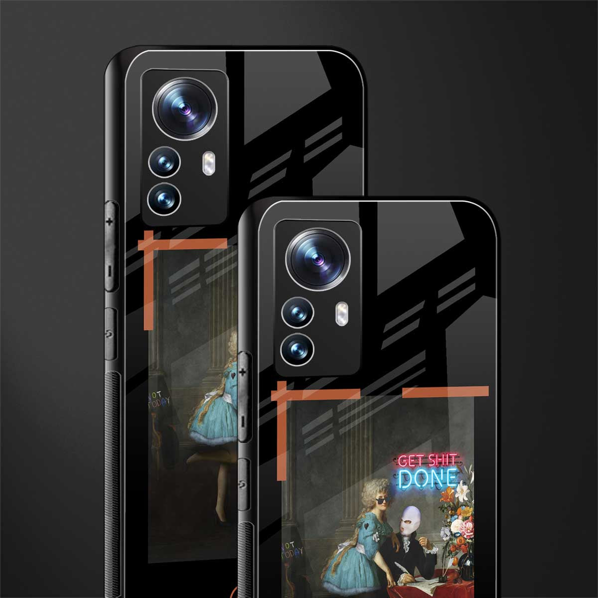 get shit done back phone cover | glass case for xiaomi 12 pro