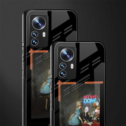 get shit done back phone cover | glass case for xiaomi 12 pro