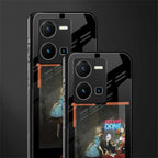 get shit done back phone cover | glass case for vivo y35 4g