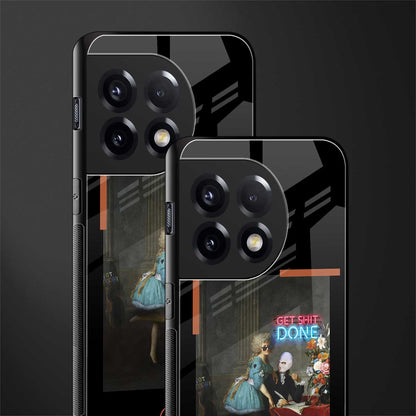 get shit done back phone cover | glass case for oneplus 11r