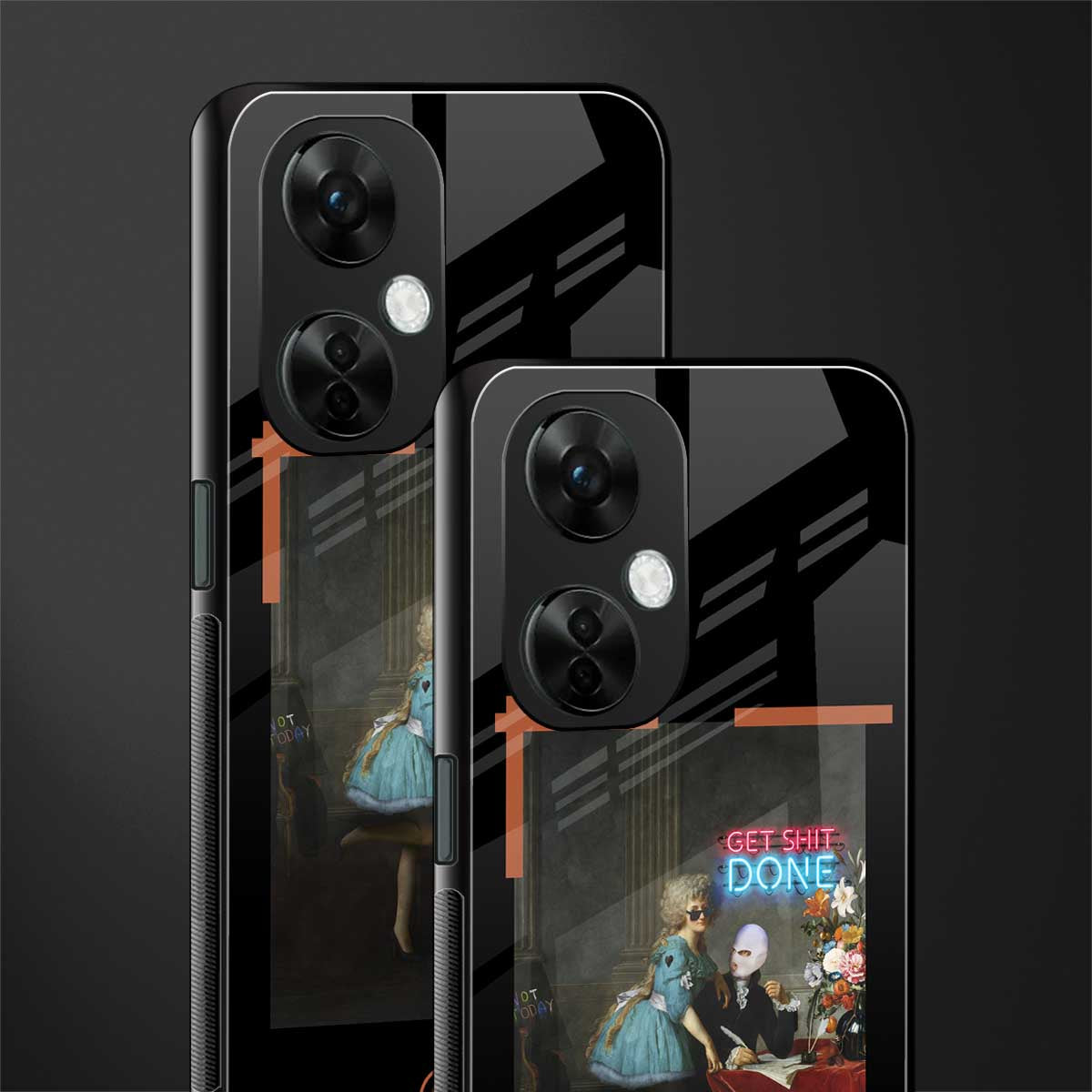 get shit done back phone cover | glass case for oneplus nord ce 3 lite