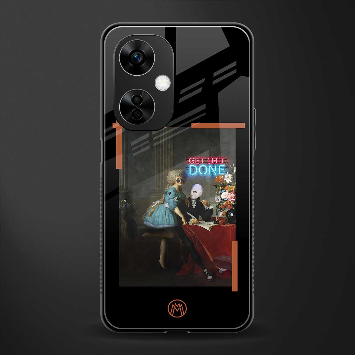 get shit done back phone cover | glass case for oneplus nord ce 3 lite