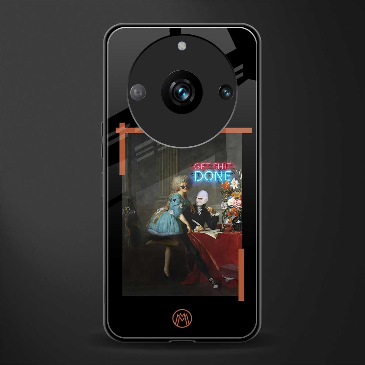 get shit done back phone cover | glass case for realme 11 pro 5g