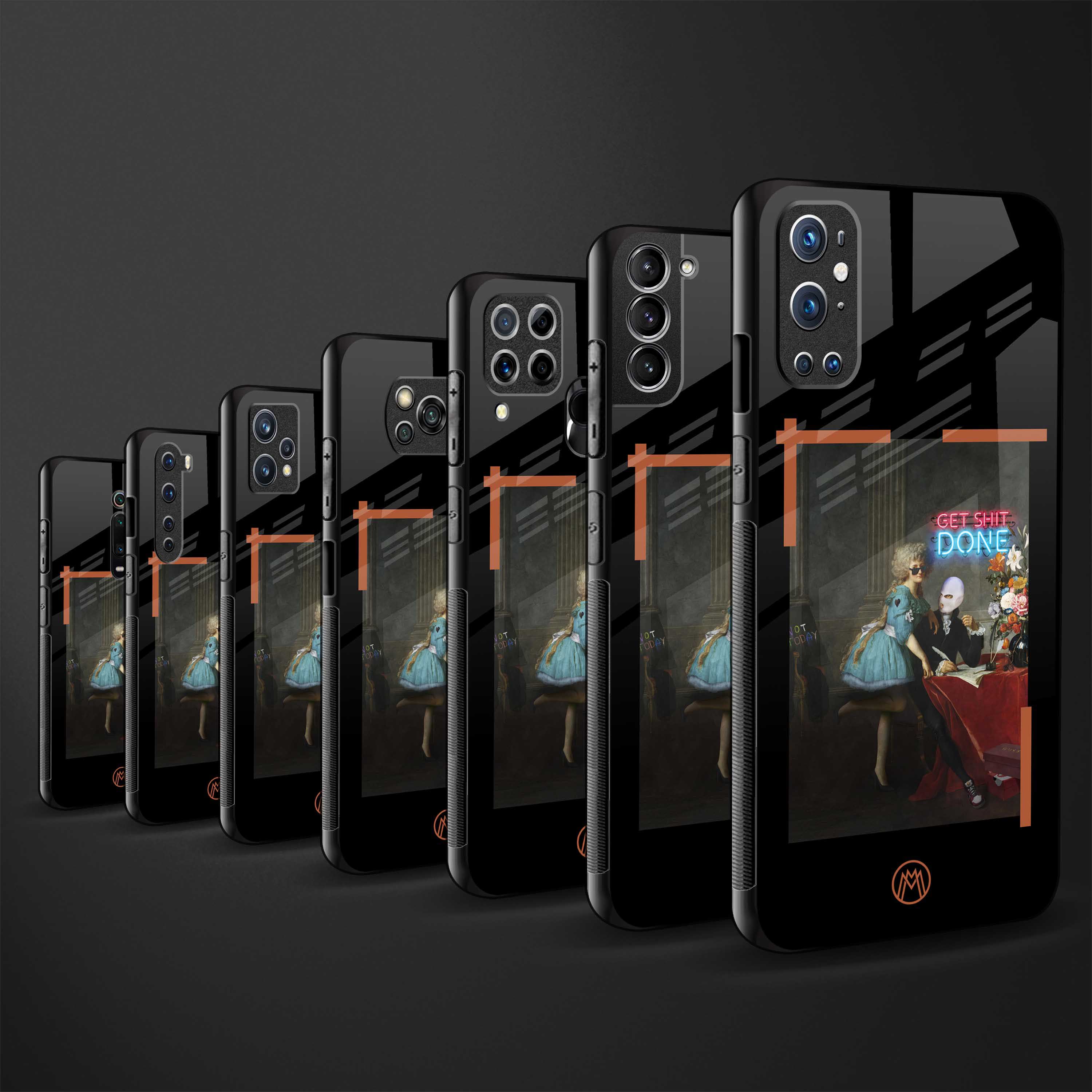 get shit done back phone cover | glass case for redmi note 11 pro plus 4g/5g