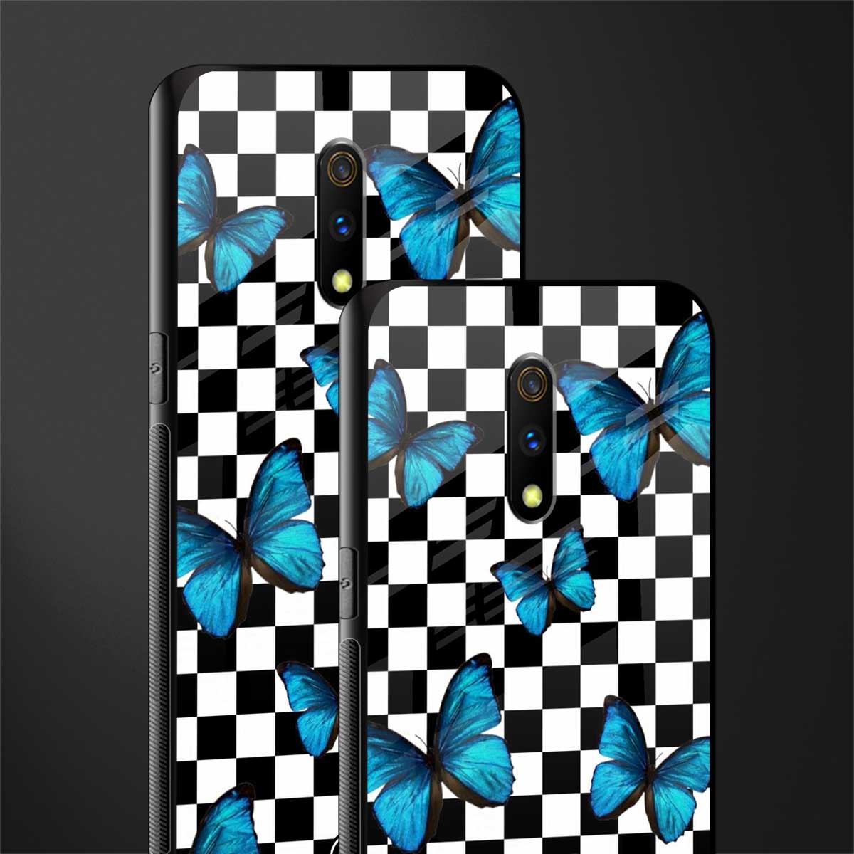 gimme butterflies glass case for oppo k3 image-2