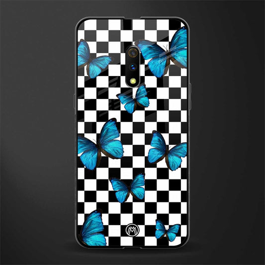 gimme butterflies glass case for oppo k3 image