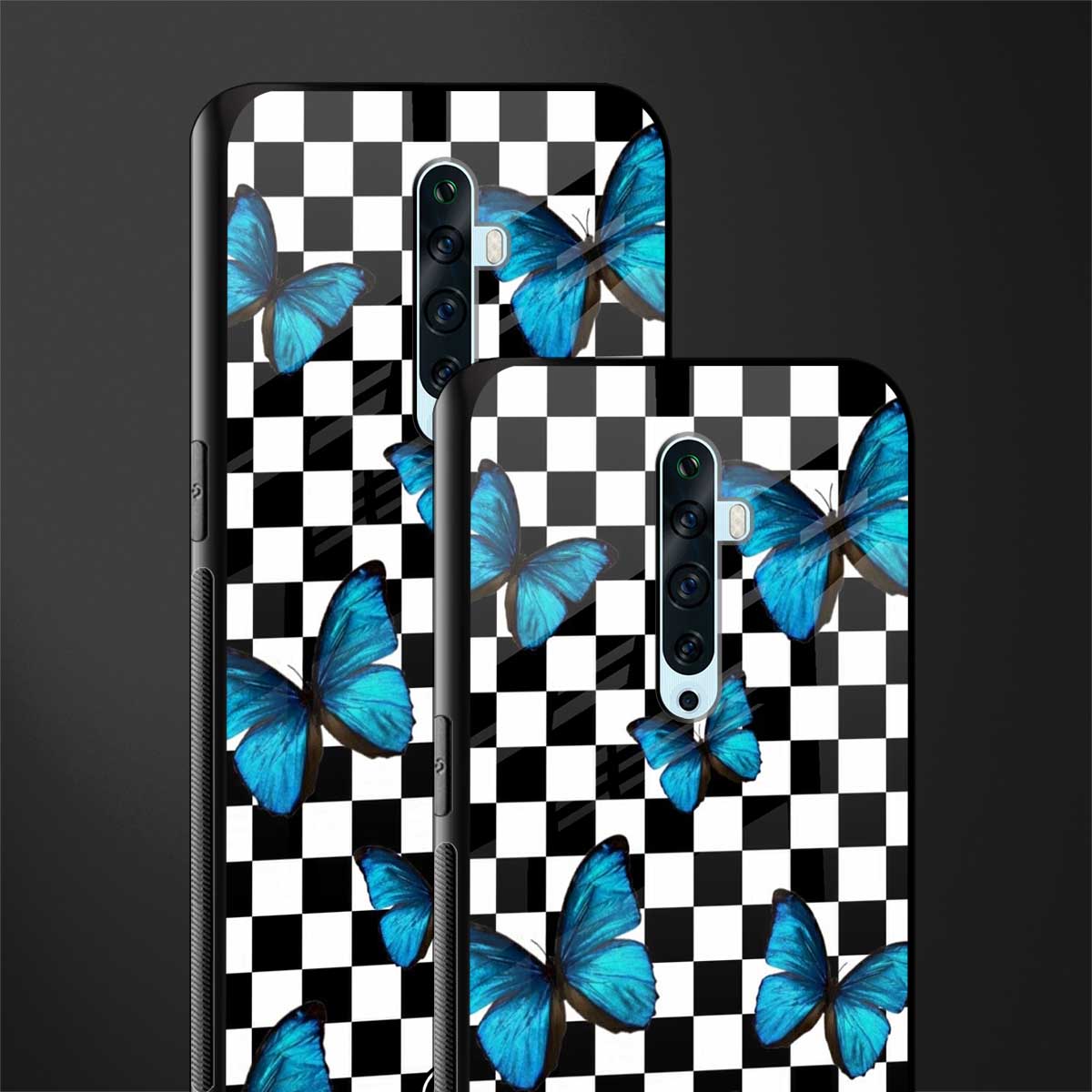 gimme butterflies glass case for oppo reno 2z image-2