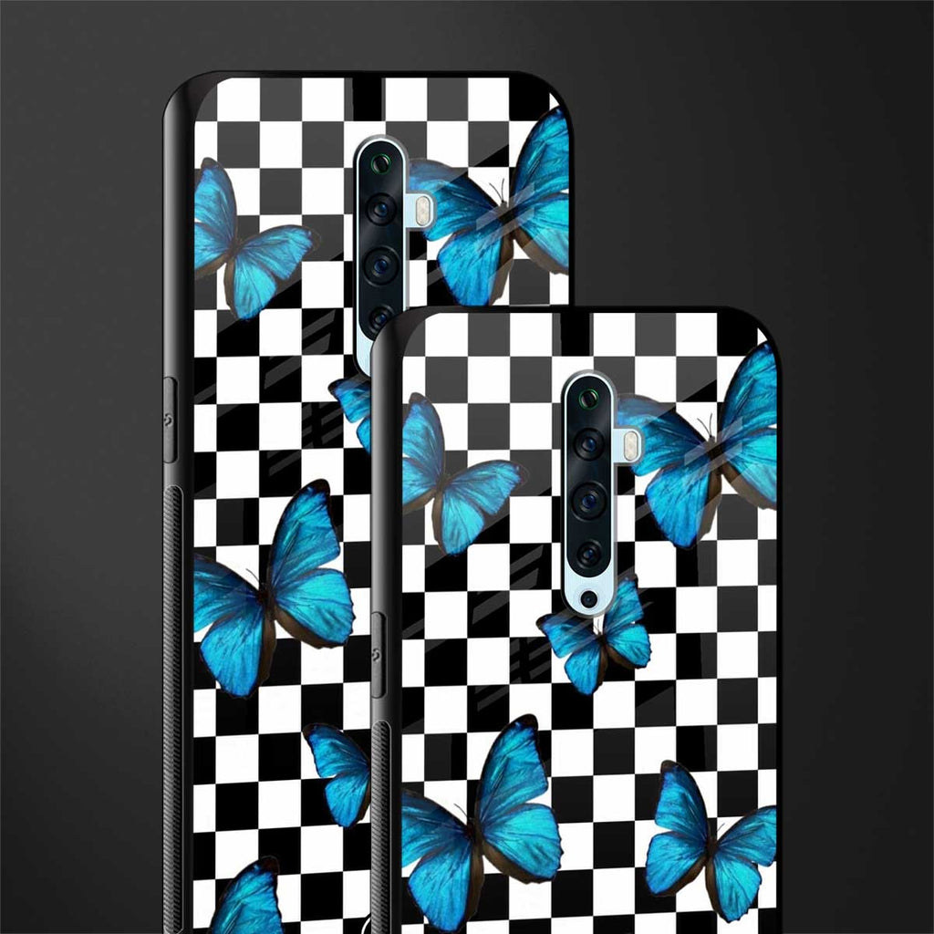 gimme butterflies glass case for oppo reno 2f image-2
