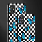 gimme butterflies glass case for samsung galaxy m31s image-2