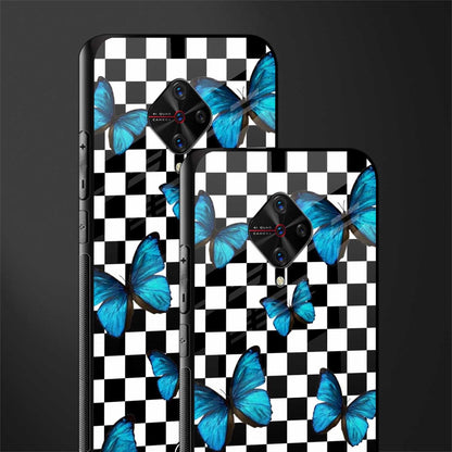 gimme butterflies glass case for vivo s1 pro image-2