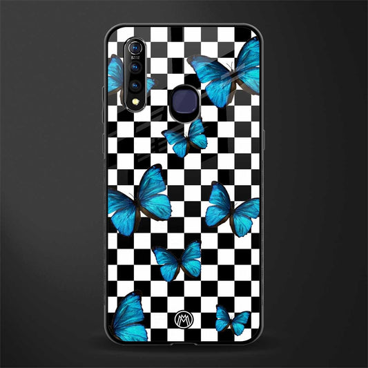 gimme butterflies glass case for vivo z1 pro image
