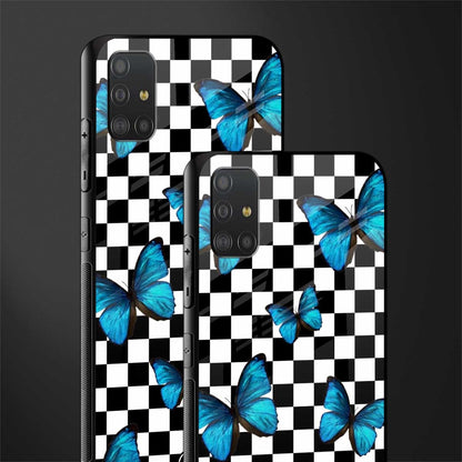 gimme butterflies glass case for samsung galaxy a51 image-2