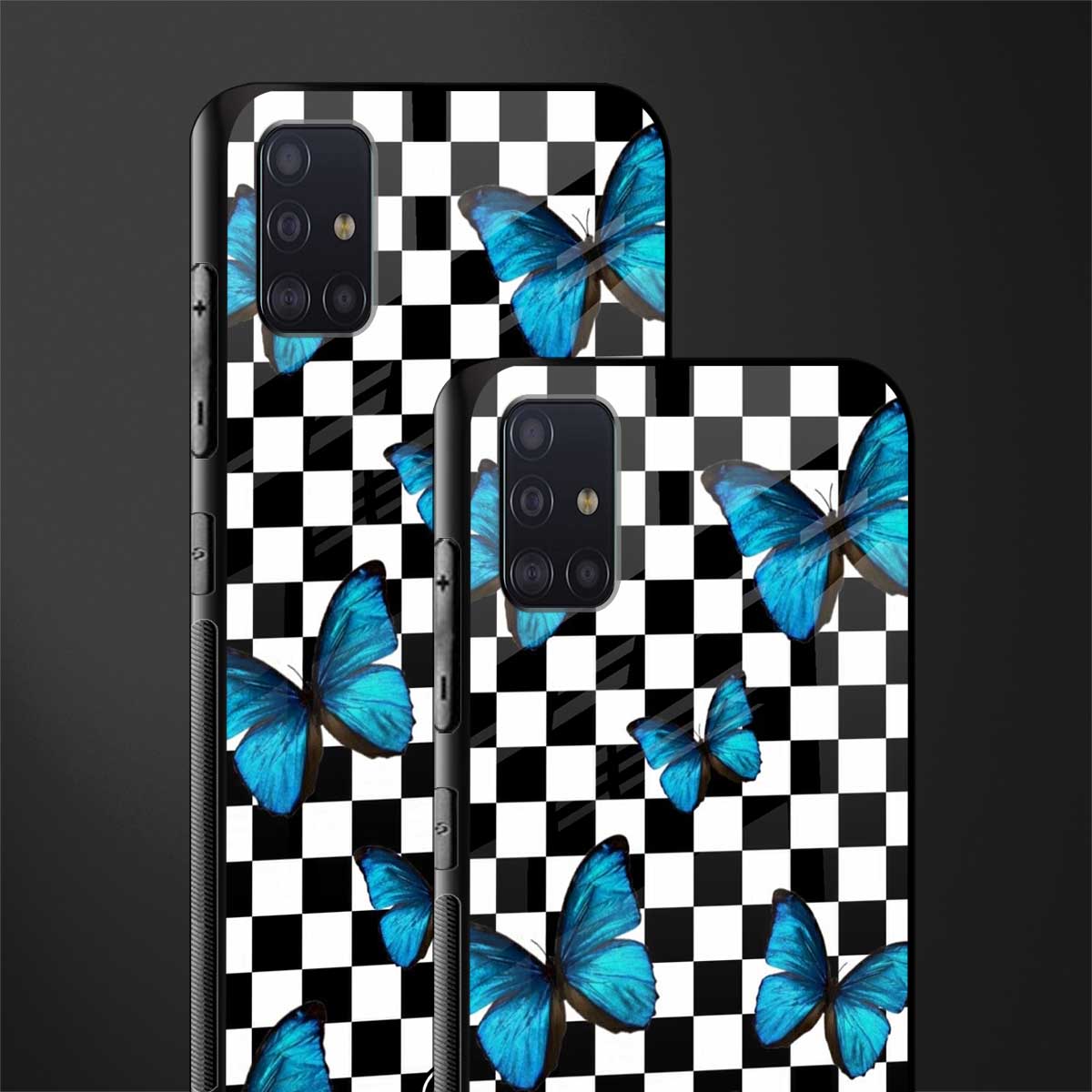 gimme butterflies glass case for samsung galaxy a71 image-2