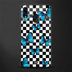 gimme butterflies glass case for samsung galaxy m10s image