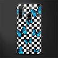gimme butterflies glass case for redmi note 8 image