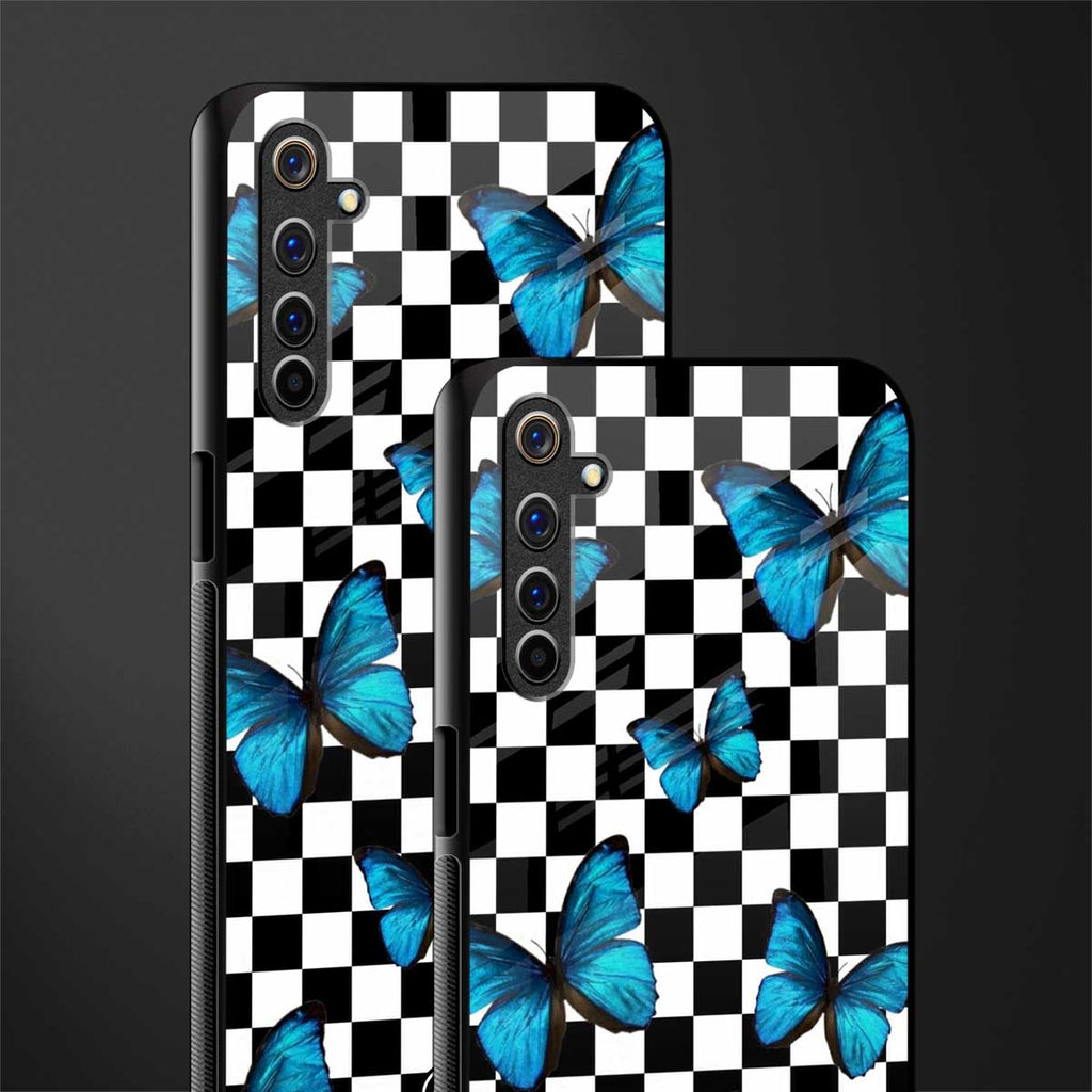 gimme butterflies glass case for realme 6 pro image-2