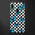 gimme butterflies glass case for redmi y3 image