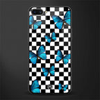 gimme butterflies glass case for realme c1 image