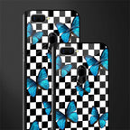 gimme butterflies glass case for oppo a7 image-2