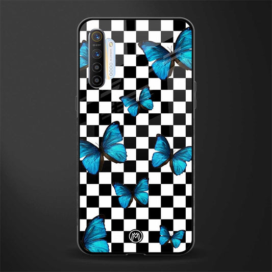 gimme butterflies glass case for realme x2 image