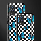 gimme butterflies glass case for vivo v21 5g image-2