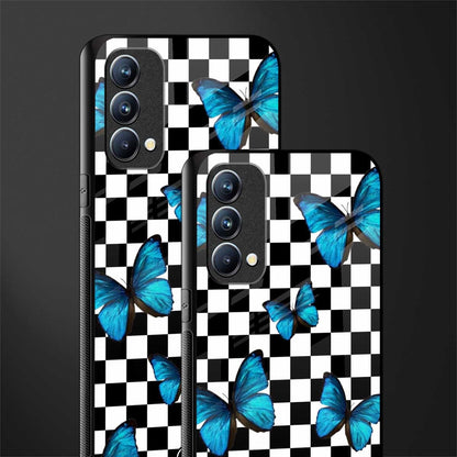 gimme butterflies glass case for oppo f19s image-2