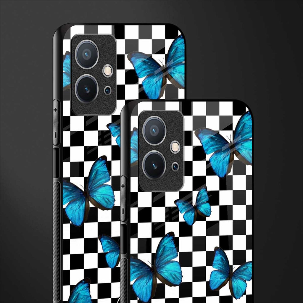 gimme butterflies glass case for vivo y75 5g image-2