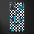 gimme butterflies glass case for vivo y75 5g image