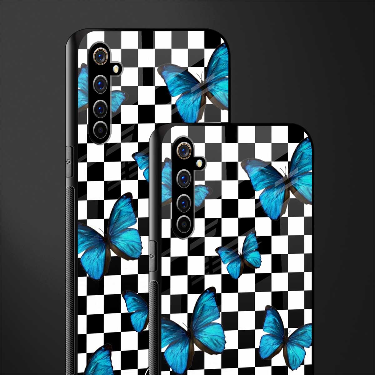 gimme butterflies glass case for realme x50 pro image-2